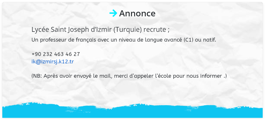 annonce c1 