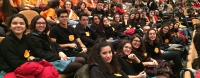 9 Eylül Üniversitesi&#039;nde gerçekleştirilen dünyayı turuncuya boya &quot;orange the world&quot; paneline katıldık.