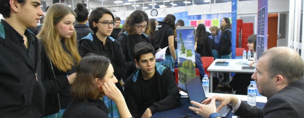 British Council&#039;ın desteği ile Birleşik Krallık Üniversitelerinin tanıtım fuarı okulumuzda gerçekleştirildi.