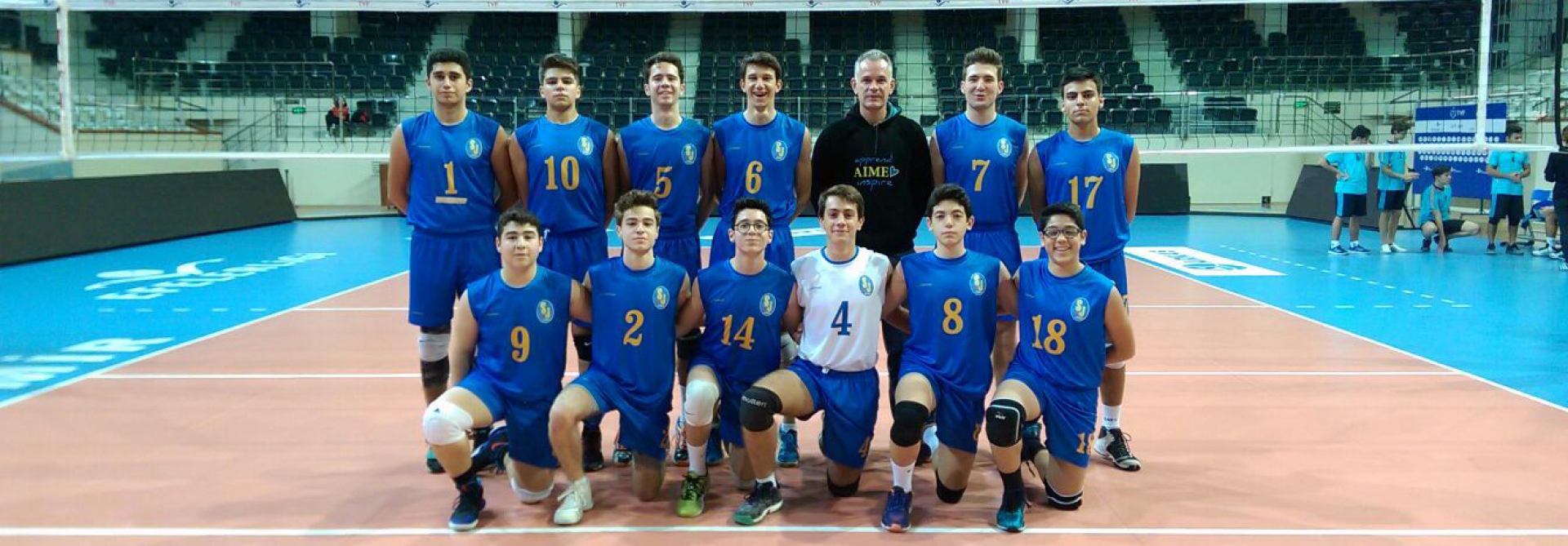 Erkek voleybol takımımız yarı final grubuna kalmayı başardı