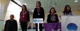 Okul Sporları İzmir Genç Kızlar Eskrim Turnuvası sonuçlarına göre öğrencilerimiz, Türkiye Şampiyonasına katılmaya hak kazanmışlardır.