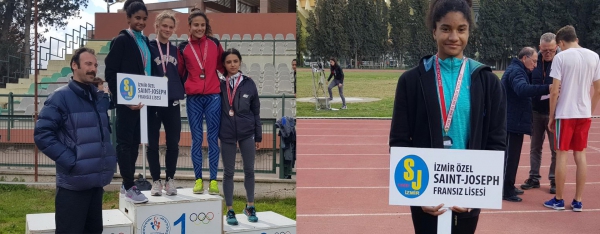 Yasemin Börekçi a été première d’Izmir dans la catégorie des jeunes filles