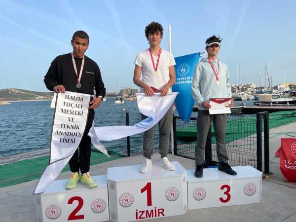 Yelken Okul Sporları İl Üçüncülüğü