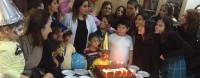 İzmir Tepecik Araştırma ve Eğitim Hastanesinde tedavi gören çocuklarla birlikte yeni yıllarını kutladık.