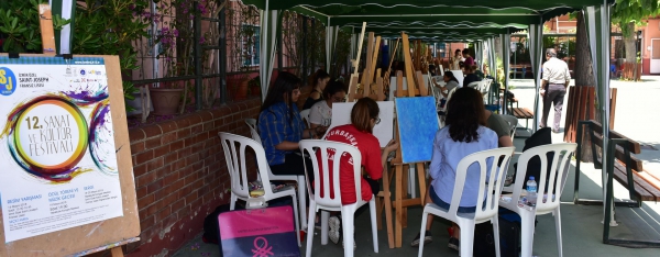 12. Sanat ve Kültür Festivali kapsamında Resim Yarışması gerçekleştirdik.